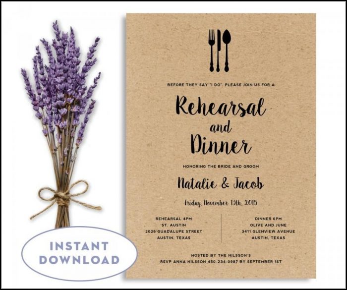 Dinner Invitation Template Word Dinner Invitation Template Word