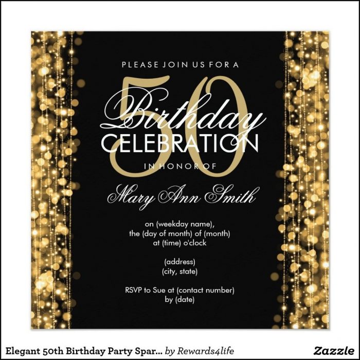 Editable 50th Birthday Invitation Templates Editable 50th Birthday Invitation Templates