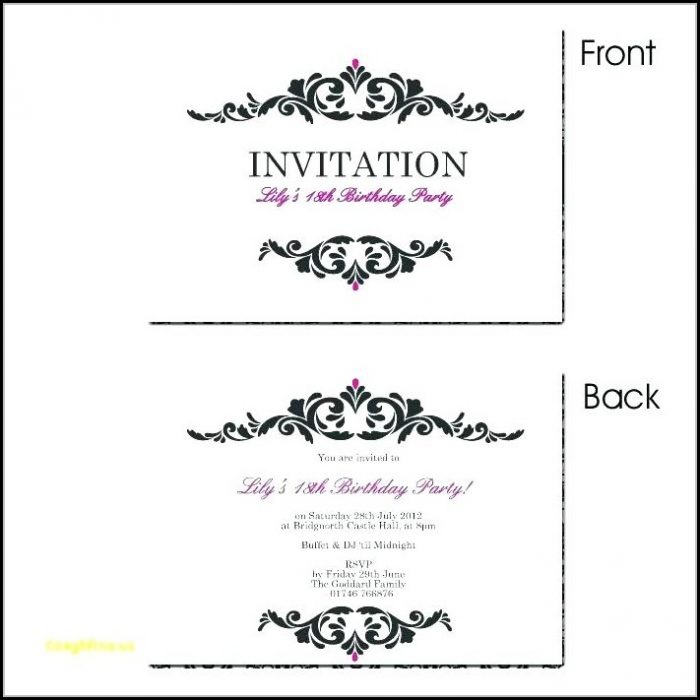 Editable Unicorn Birthday Invitations Templates Free Editable Unicorn Birthday Invitations Templates Free