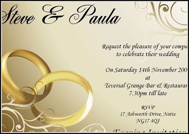 Editable Wedding Invitation Templates Free Download With Photo Editable Wedding Invitation Templates Free Download With Photo