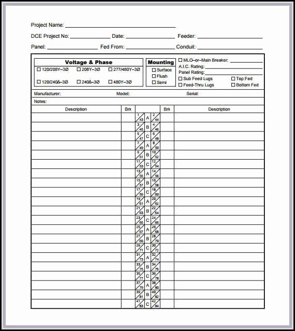 Free Electrical Panel Label Template Excel from www.childforallseasons.com