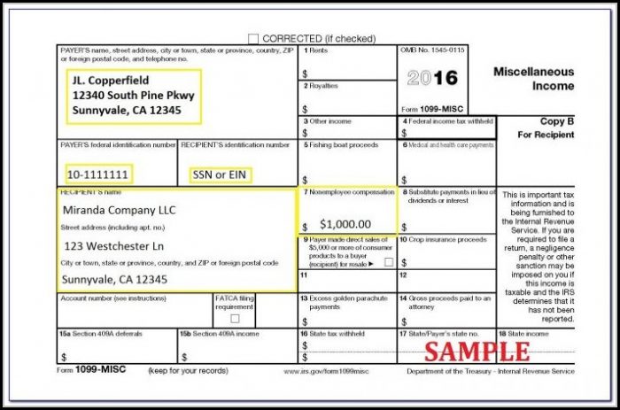 Fillable 1099 Misc Form 2015 Pdf Fillable 1099 Misc Form 2015 Pdf