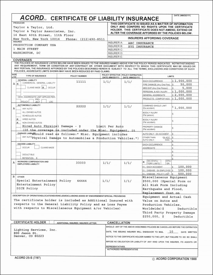 Free Fillable Acord Forms Online Free Fillable Acord Forms Online