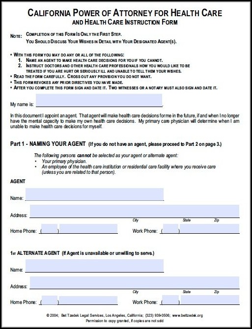 Free Power Of Attorney Form California Pdf Free Power Of Attorney Form California Pdf
