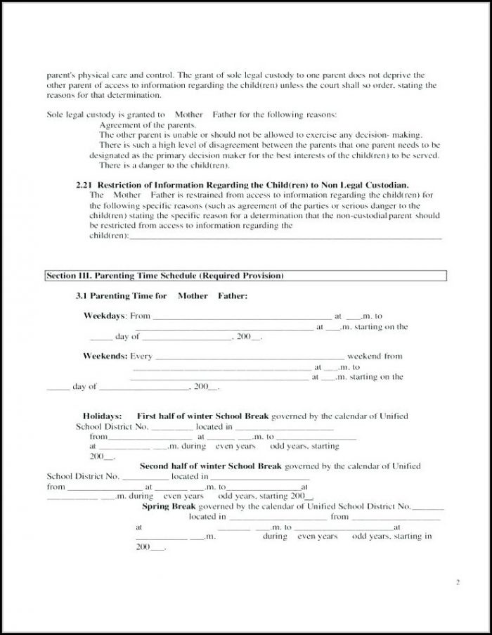 Free Printable Child Guardianship Forms In Case Of Death Free Printable Child Guardianship Forms In Case Of Death