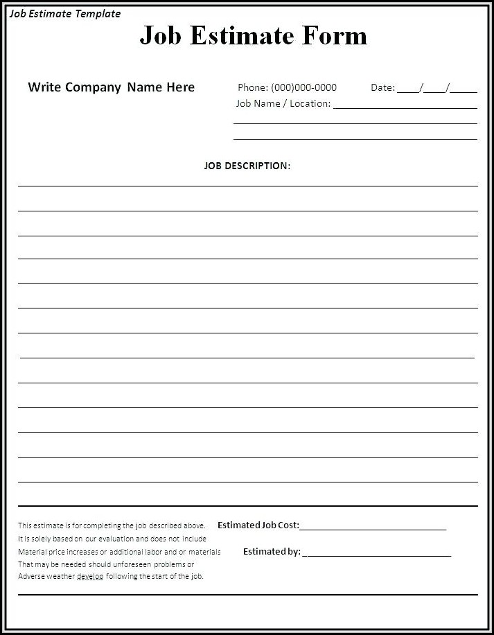No cost Printable Calculate Sorts Templates - Kind : Resume picture about Free Printable Estimate Forms known as No cost Printable Work out Styles Templates - Style : Resume