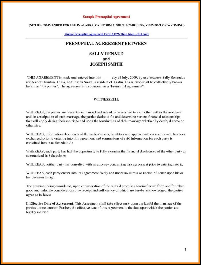 Free Printable Prenuptial Agreement Form Uk Free Printable Prenuptial Agreement Form Uk
