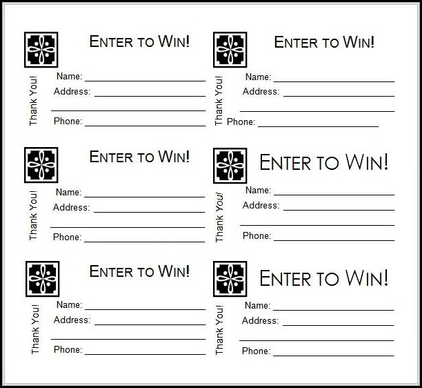 free sample raffle tickets template template 2 resume examples