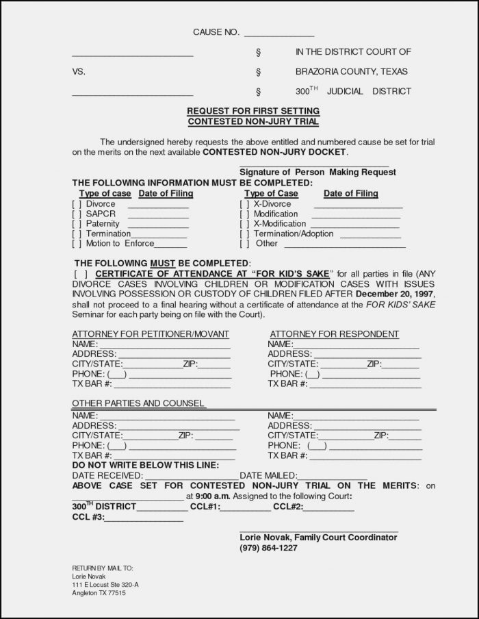 Texas Divorce Forms Pdf Template 1 Resume Examples PV8X2bLKJQ