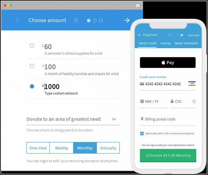 Fundraising Donation Forms For Nonprofits Fundraising Donation Forms For Nonprofits