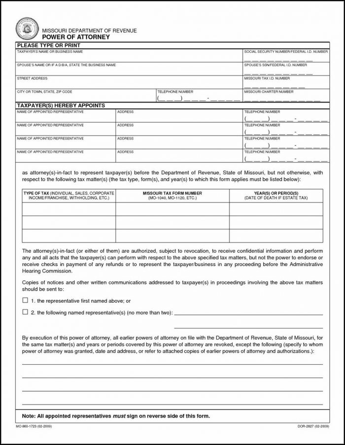 Georgia Power Of Attorney Form 2018 Georgia Power Of Attorney Form 2018