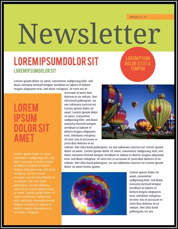 Google Docs Newsletter Templates Free Google Docs Newsletter Templates Free