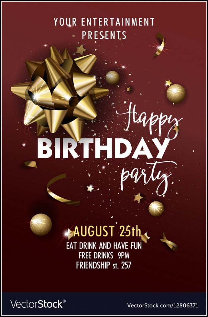 Invitation Poster Template Invitation Poster Template