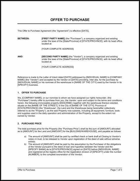 Land Purchase Proposal Template 2 Resume Examples Land Purchase Proposal Template