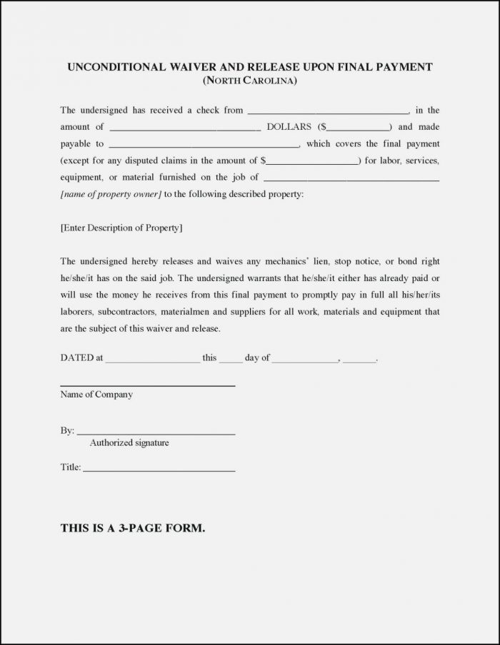 Construction Lien Waiver Form Missouri Form Resume Examples Dp3ON0AK0Q