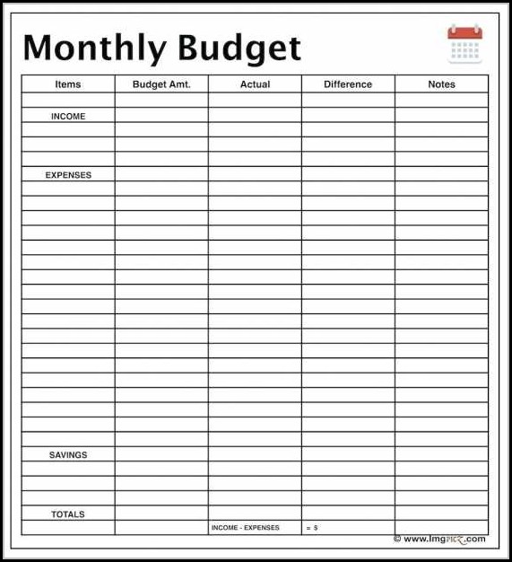 Monthly Income And Expense Report Template Monthly Income And Expense Report Template