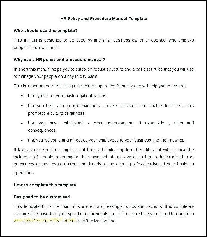 Nonprofit Policy And Procedure Manual Template Nonprofit Policy And Procedure Manual Template
