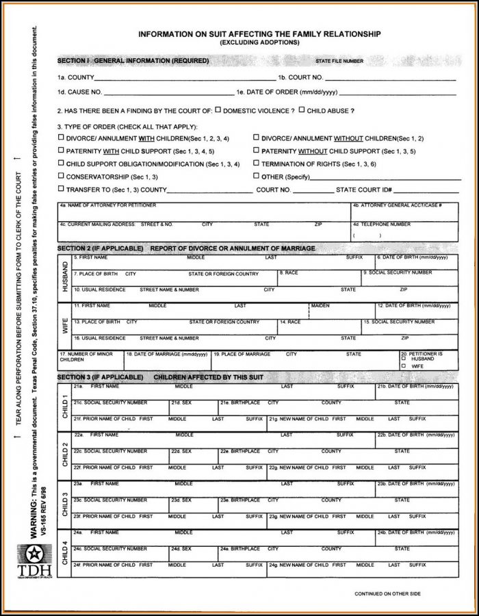 Pa Divorce Forms Uncontested Pa Divorce Forms Uncontested
