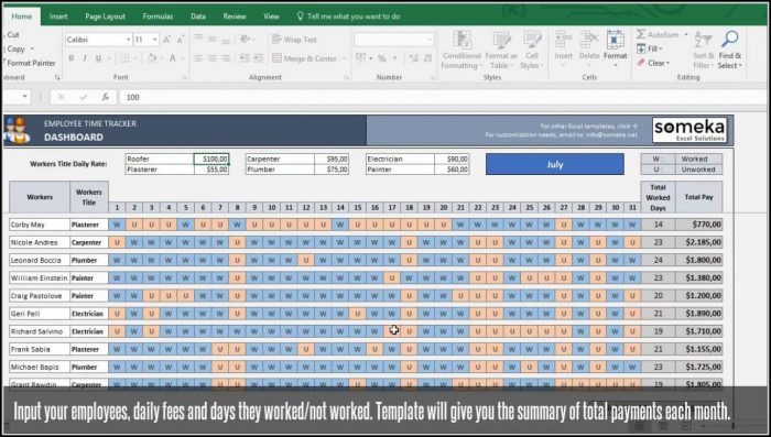 Payroll Template Excel Free Download Payroll Template Excel Free Download
