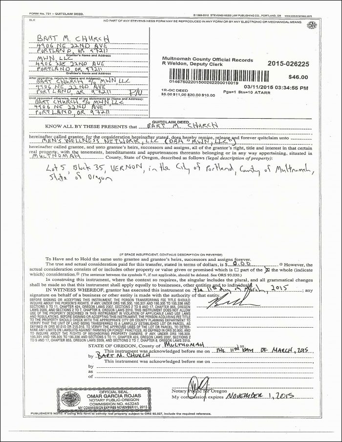 Quitclaim Deed Form California Quitclaim Deed Form California