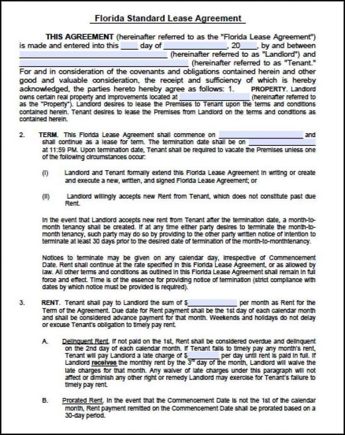 Residential Lease Template Free Residential Lease Template Free
