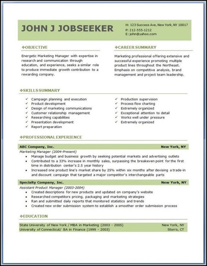 Resume Formats Free Download Resume Formats Free Download