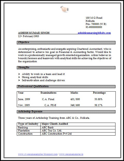 Resume Samples Free Download Doc Resume Samples Free Download Doc