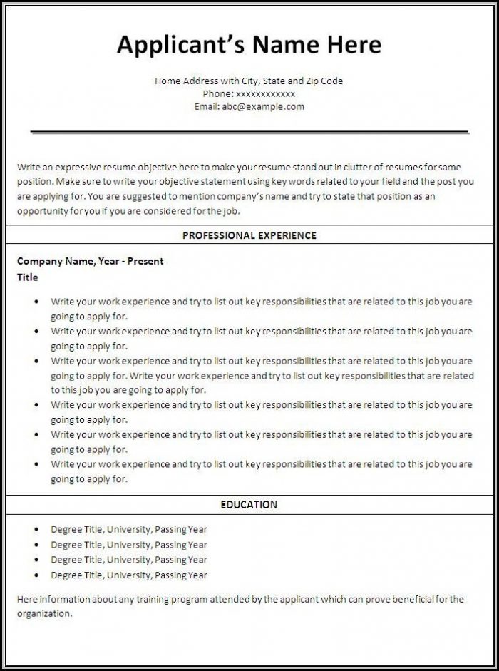 Resume Templates For Nurses Resume Templates For Nurses