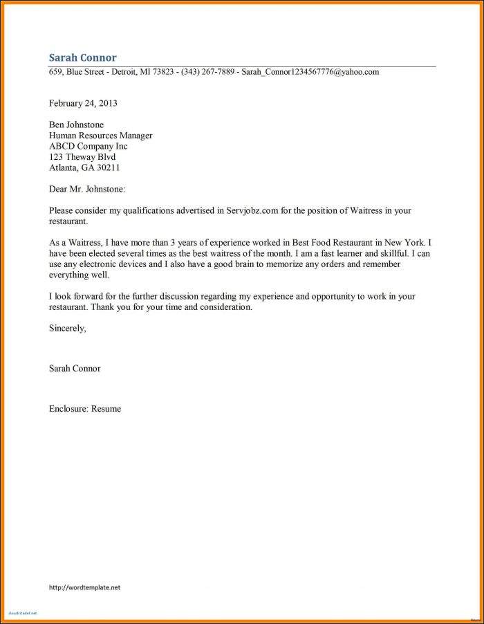 Sample Application Letter For Hotel And Restaurant Management Fresh Graduate Sample Application Letter For Hotel And Restaurant Management Fresh Graduate