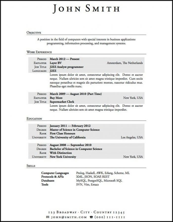 Sample Resume Template For High School Student Sample Resume Template For High School Student