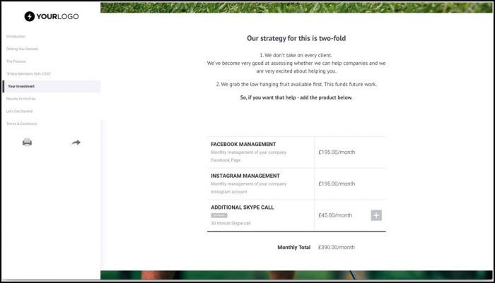Social Media Proposal Template Free Social Media Proposal Template Free