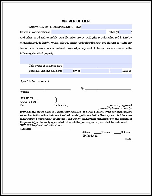 lien waiver form template template 2 resume examples jl10kzn82b