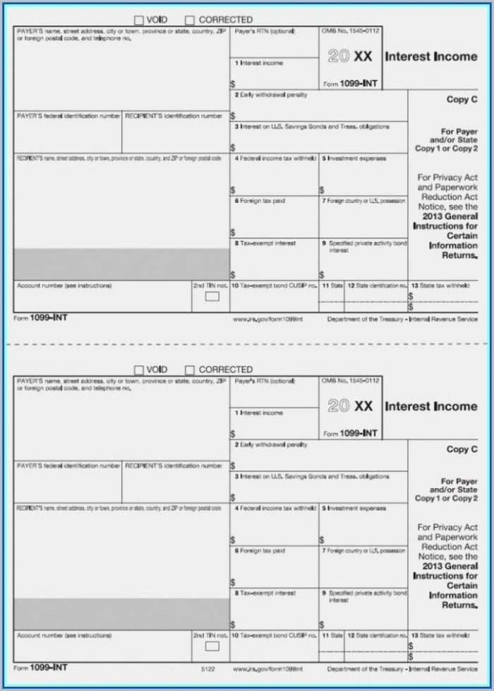 1099 Misc Form Fillable 2017 1099 Misc Form Fillable 2017