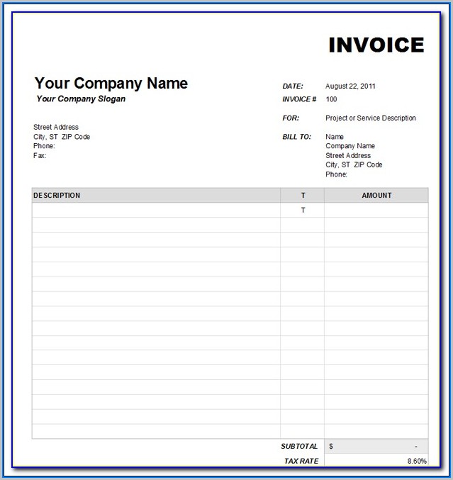 Aia Standard Invoice Form Aia Standard Invoice Form