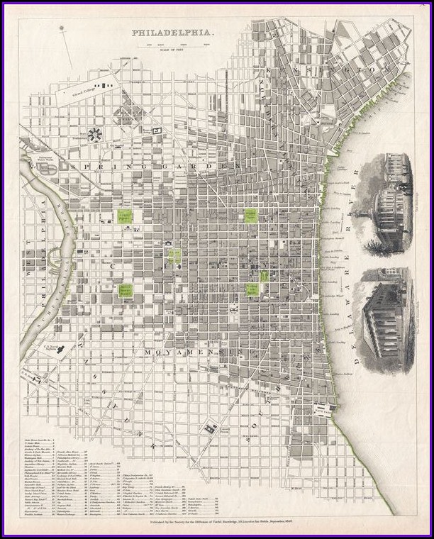 Antique Maps Philadelphia Antique Maps Philadelphia