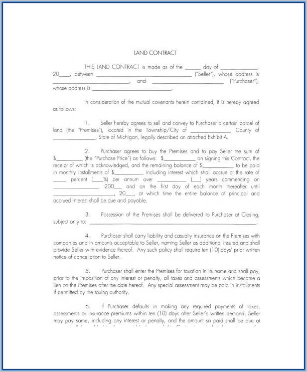 Cancellation Of Land Contract Form Ohio Cancellation Of Land Contract Form Ohio