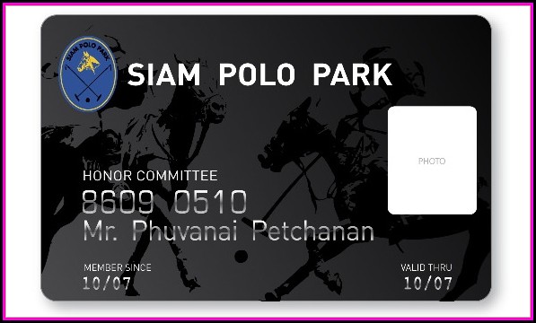Club Membership Card Template Club Membership Card Template