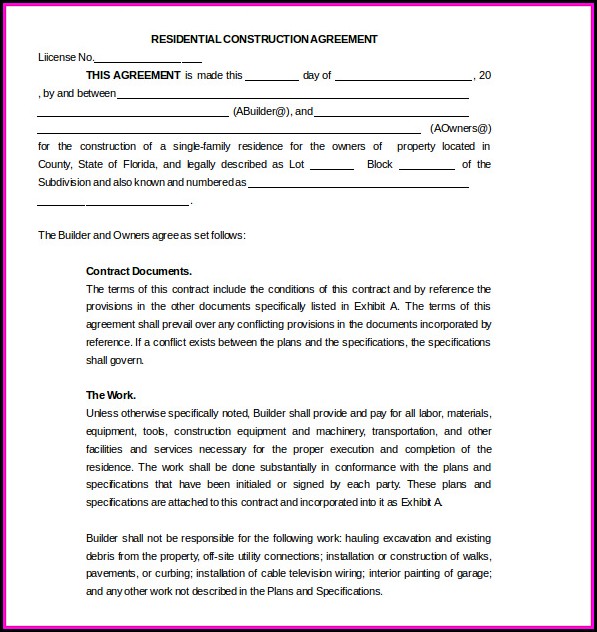 Construction Subcontractor Agreement Template South Africa Construction Subcontractor Agreement Template South Africa