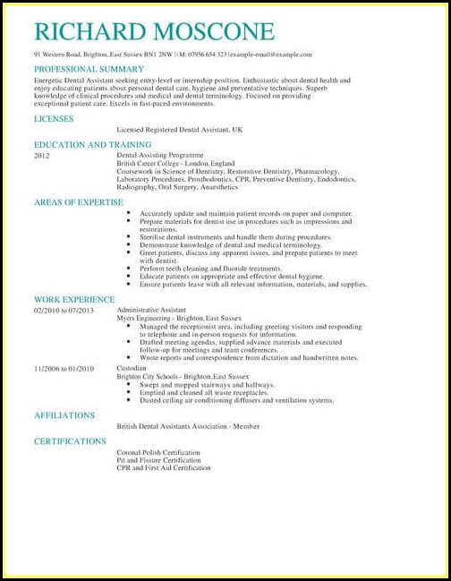 Dental Cv Template Uk Resume Resume Examples RE34Lbe36x