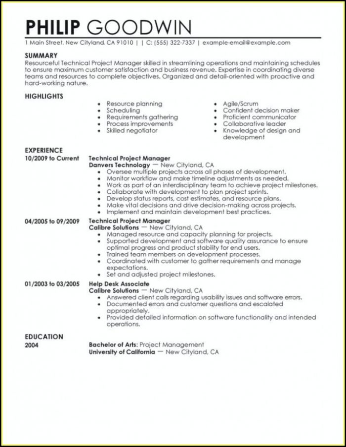 Download Executive Resume Templates Download Executive Resume Templates