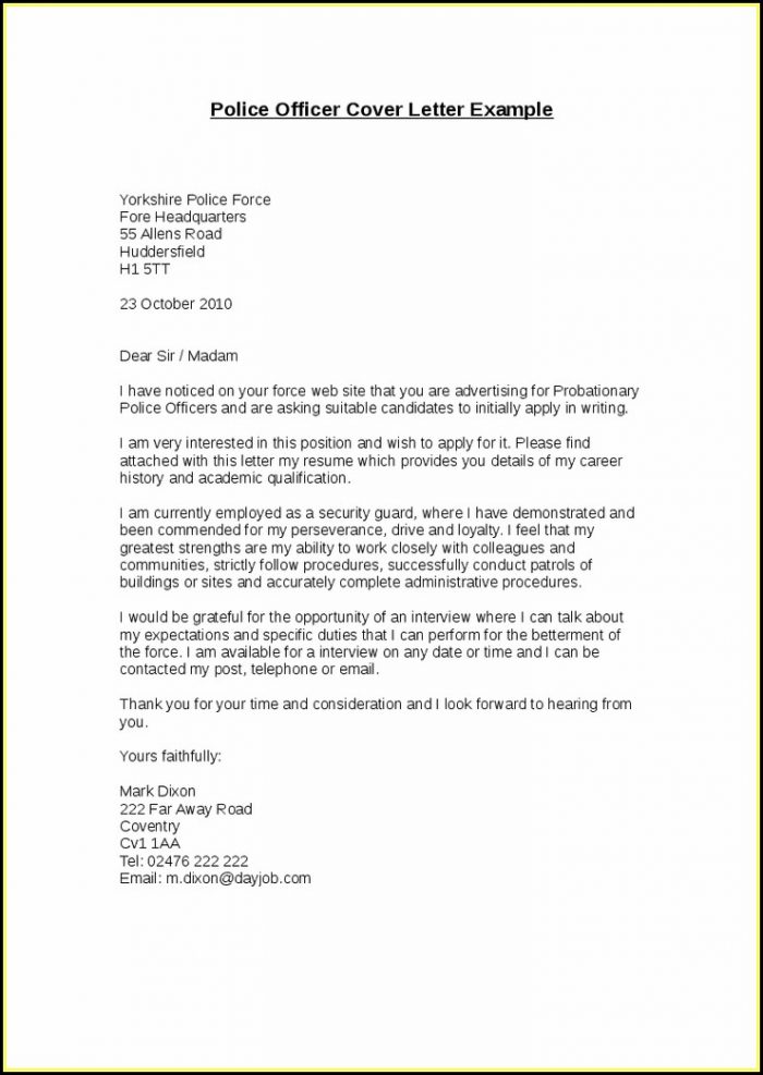 Example Resume And Cover Letter Example Resume And Cover Letter