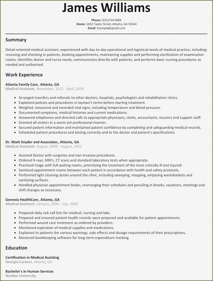 Example Resumes And Cover Letters Example Resumes And Cover Letters