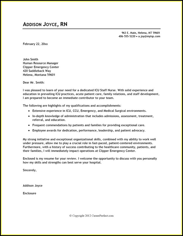Examples Resume And Cover Letter Examples Resume And Cover Letter
