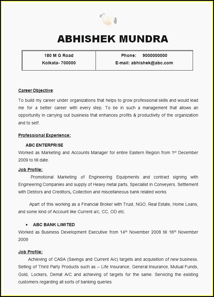 Executive Resume Formats 2018 Executive Resume Formats 2018