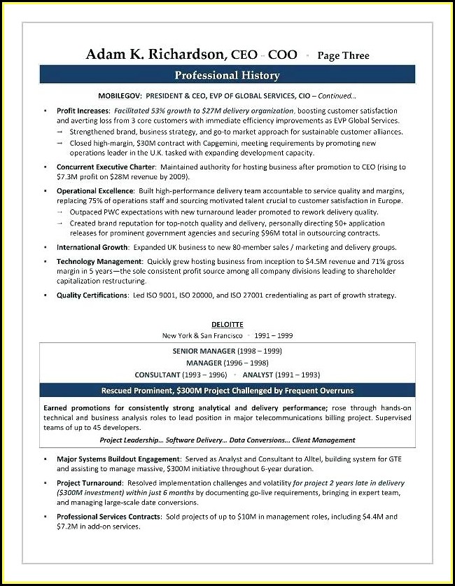Executive Resume Services Atlanta Executive Resume Services Atlanta