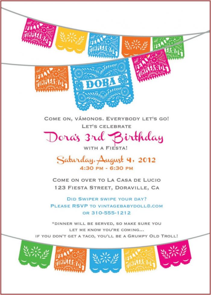 Fiesta Invitations Templates Free Fiesta Invitations Templates Free