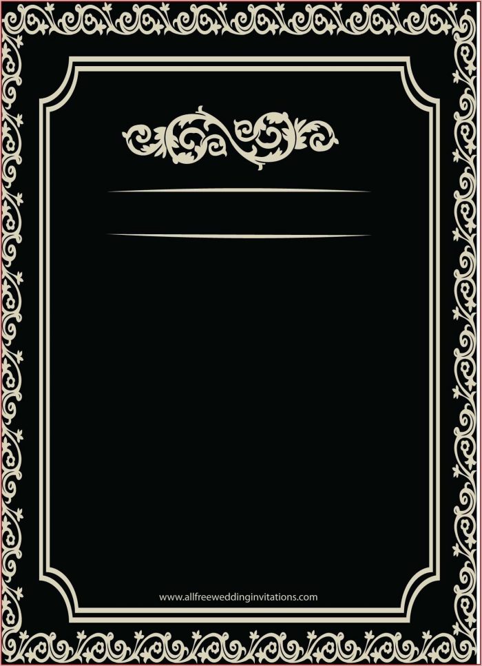 Formal Invitation Template Blank Formal Invitation Template Blank