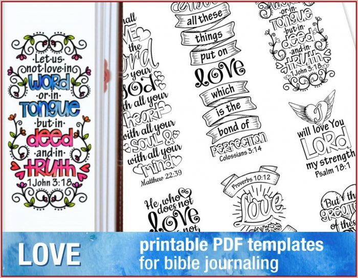 Free Bible Journaling Templates Pdf Free Bible Journaling Templates Pdf