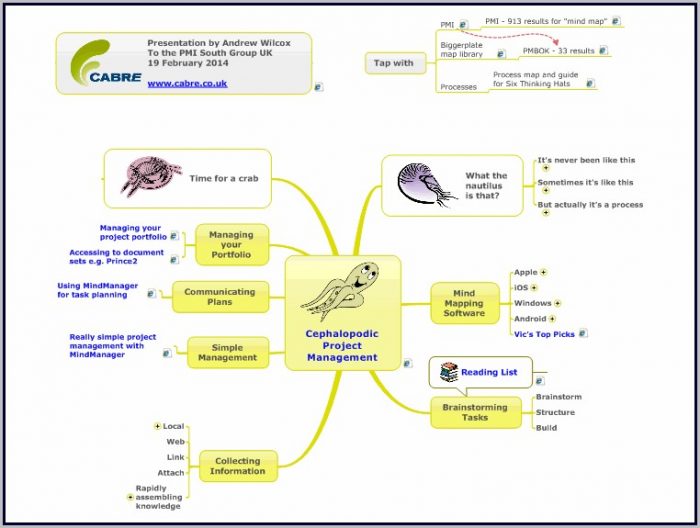 Mind Map Project Management Software Mind Map Project Management Software