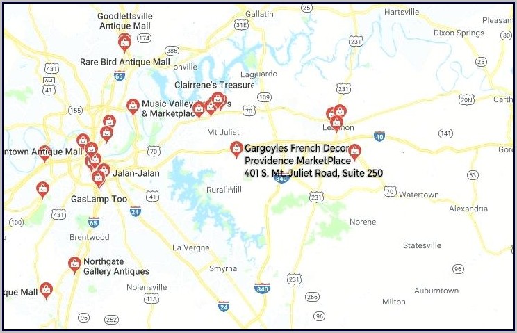 Printable Map Of Nashville Tn And Bordering Pieces - Map photo relating to Printable Map of Nashville known as Printable Map Of Nashville Tn And Encompassing Parts - Map